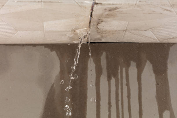 Professional Burst Pipe Cleanup technician working in Marshall, TX